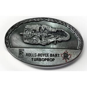 Pennsylvania Railroad Prr Rr Keystone Train Sign Logo NOS Vintage Belt Buckle